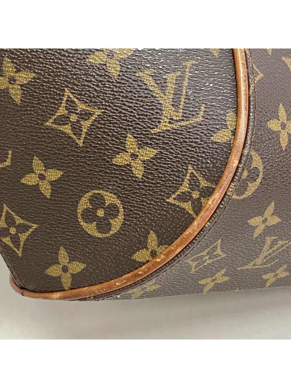 Louis Vuitton Handbag Monogram Ellipse MM Brown